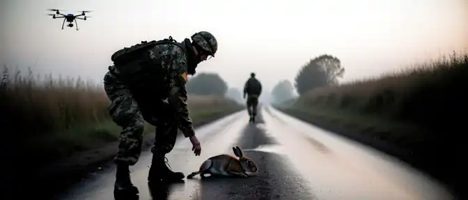 Украинские военные используют заминированные тушки животных для создания ловушек на дорогах Курской области