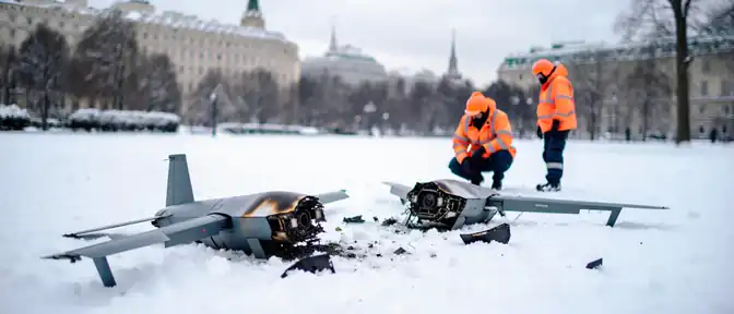 В результате работы систем противовоздушной обороны на подступах к Москве были нейтрализованы два беспилотных летательных аппарата