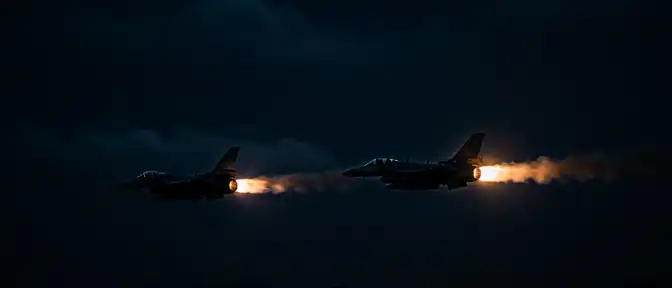 Вылет истребителей F-16 ВВС Румынии вызван обнаружением воздушной цели вблизи украинской границы