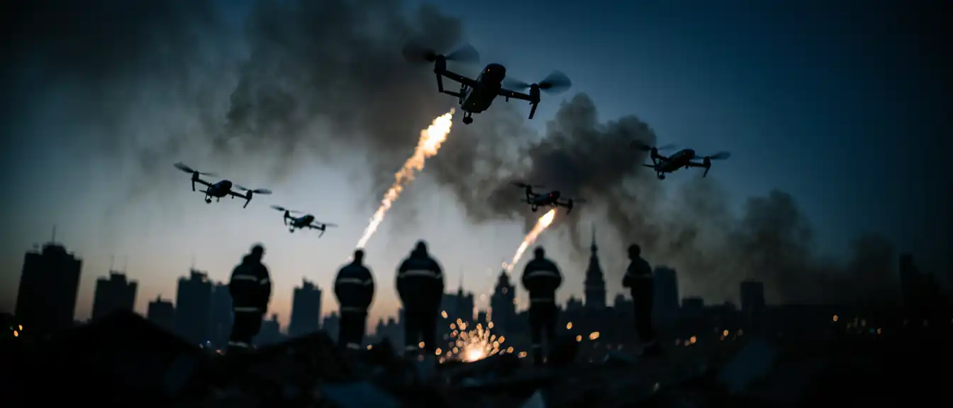 В Москве зафиксировано уничтожение очередной группы из шести беспилотников средствами противовоздушной обороны