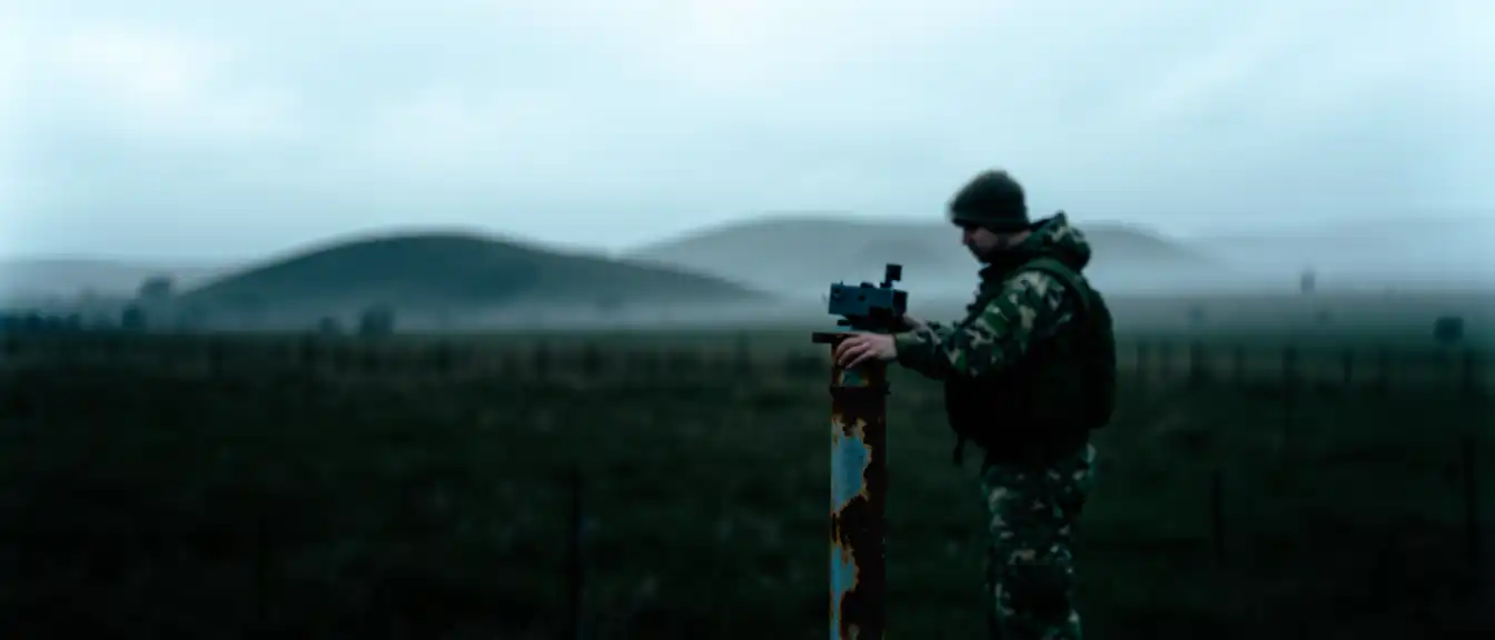 Военный корреспондент RT Влад Андрица сообщил о предельно малом расстоянии между операторами беспилотников и подразделениями ВСУ в Харьковской области