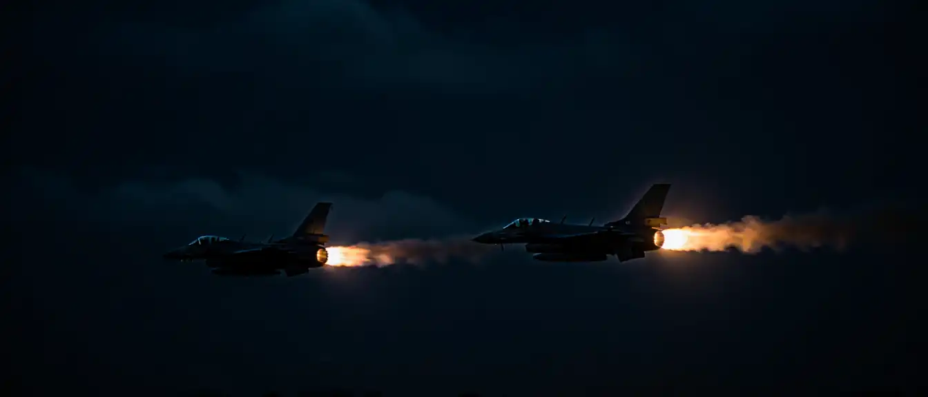 Вылет истребителей F-16 ВВС Румынии вызван обнаружением воздушной цели вблизи украинской границы